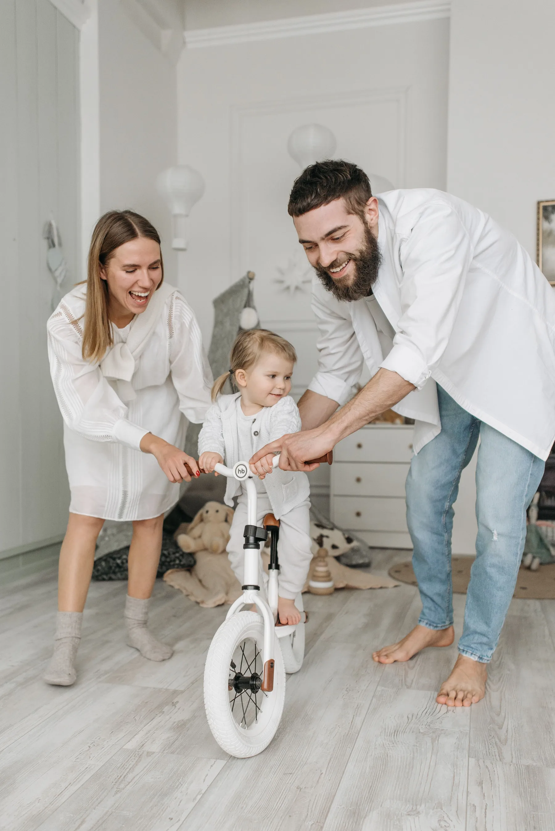 Familia en casa
